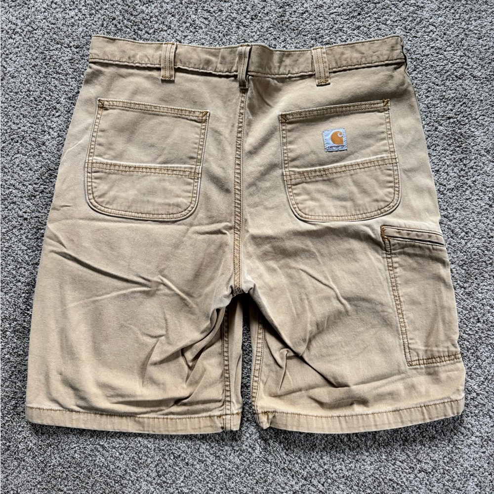 Carhartt Tan Cargo Shorts - Picture 2 of 3